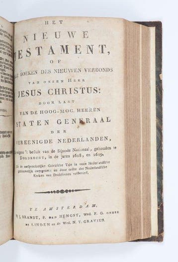 Biblia, dat is de Gantsche H. Schrifture; vervattende alle, Antiek en Kunst