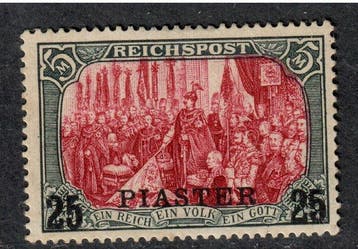 Duits postkantoor in Turkije 1900/1904 - DP Turkije Minr. 23, Gestempeld