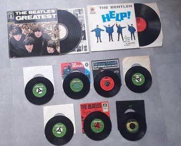Beatles - Two German LPs with superb vinyl and 7 highly