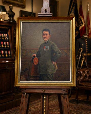 T. Maillard (c.1920) - Portrait d’un officier français