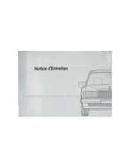 1989 MERCEDES BENZ 190 INSTRUCTIEBOEKJE FRANS, Auto diversen, Handleidingen en Instructieboekjes