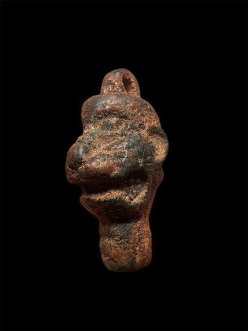 Neo-Assyrische Pazuzu Brons Amulet, Antiek en Kunst