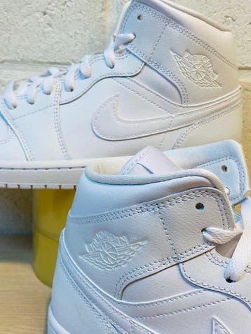 Air Jordan - AJ1 Triple White P43 - Sneakers - Taille : EU, Nieuw