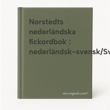 Norstedts nederländska fickordbok :, Verzenden