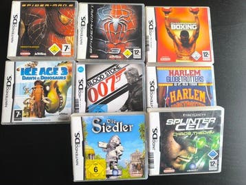 Nintendo - DS - Nintendo DS Konsole mit Spielen -, Nieuw