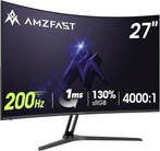 Gaming Monitor - Beeldscherm computer - 27 inch - Curved - 2, Verzenden, Nieuw