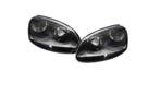 GTI Look Koplampen Zwart voor Volkswagen Golf 5 & Jetta 3, Ophalen of Verzenden