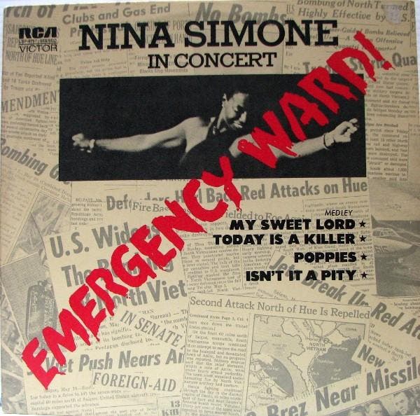 Nina Simone - In Concert - Emergency Ward!, Cd's en Dvd's, Vinyl | Jazz en Blues, Gebruikt, Verzenden