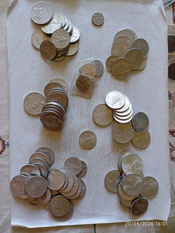 Italië, Republiek Lotto 95 monete miste alluminio 1948-1967