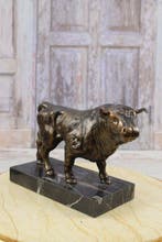 Bull - Figurine - Fonte, Antiquités & Art