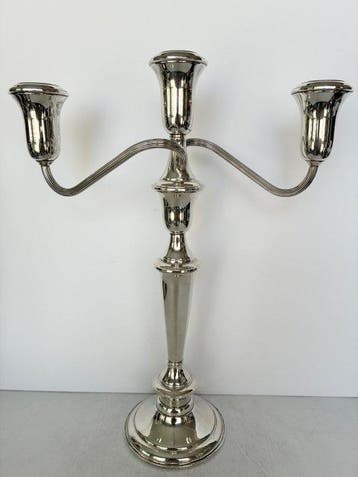 REED & BARTON - Candélabre paire de candélabres en argent, Antiek en Kunst