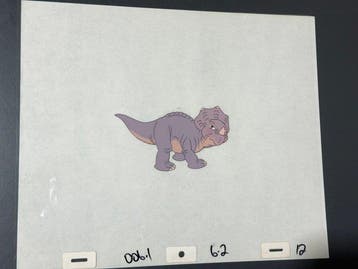 Don Bluth - Cellule d’origine d’animation de Cera, très rare, Nieuw in verpakking