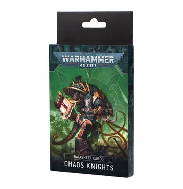 Chaos Knights Datasheet cards (Warhammer Age of Sigmar, Ophalen of Verzenden, Nieuw