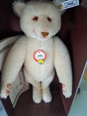 Steiff - Teddybeer Dicky 1930 - 1990-2000 - Duitsland