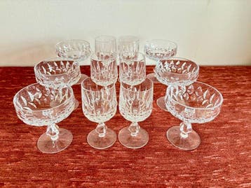 12 x *Nachtmann*- Serie Patrizia, 80er - Verre à eau -