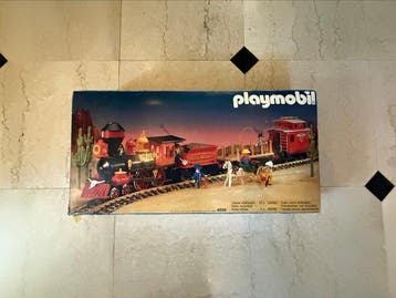 Playmobil - 4034 - Playmobil Playmobil Western Train Set -