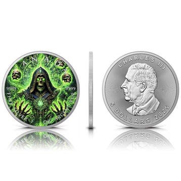 Canada. 5 Dollars 2025 Necromancer , 1 Oz (.999)