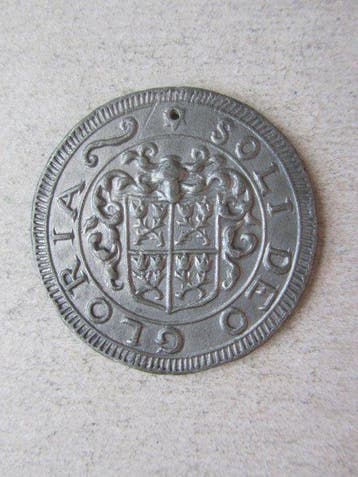 Nederland. Medal Jachtvergunning Asch van Wijck ca 1700