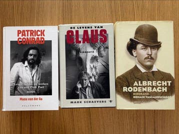 Meerdere auteurs - Bijzonder lot van 8 biografieën over
