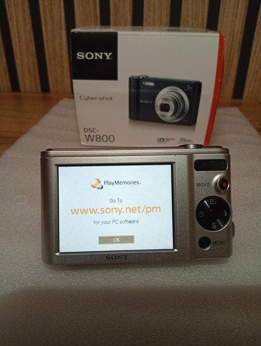 Sony DSC-W800 Digitale compact camera, Audio, Tv en Foto, Fotocamera's Digitaal