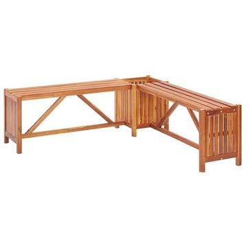 Banc dangle acacia 117cm - Jusqua epuisement -34%, Tuin en Terras, Verzenden, Nieuw