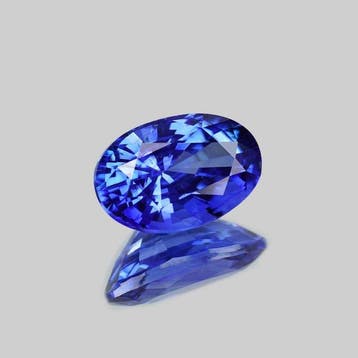 Blauw Saffier - 1.05 ct - International Gemological, Nieuw
