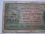 Portugees-India. - 5 Rupias - 1945 - Pick 35 (Zonder