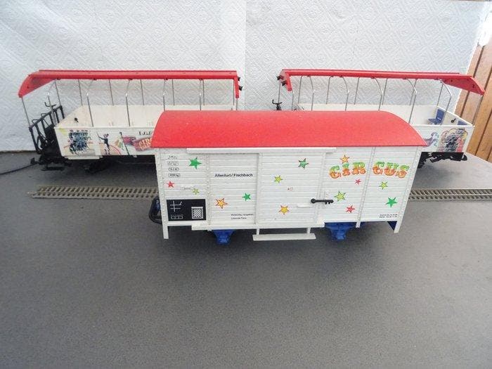 LGB G - 4136S/3125 - Wagon de train miniature (3) - 3 wagons, Hobby & Loisirs créatifs, Trains miniatures | Échelles Autre