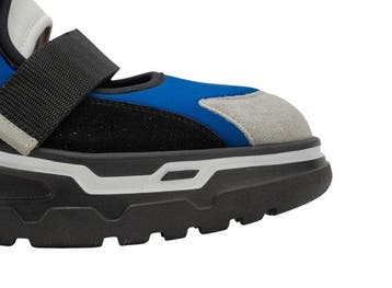 GIORGIO ARMANI - 10 UK - 44 IT - Sneakers Shoes Strapped, Nieuw