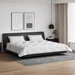 vidaXL Dekbed met Kussens met kussen 3 pcs Wit Microfiber en, Verzenden, Nieuw