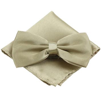 Fako Fashion - Vlinderstrik Met Pochette - Vlinderdas -, Kleding | Heren, Verzenden, Nieuw