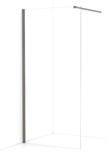 SALE - Oslo 100 x 200 - Gun Metal - Inloopdouche -, Ophalen of Verzenden, Nieuw