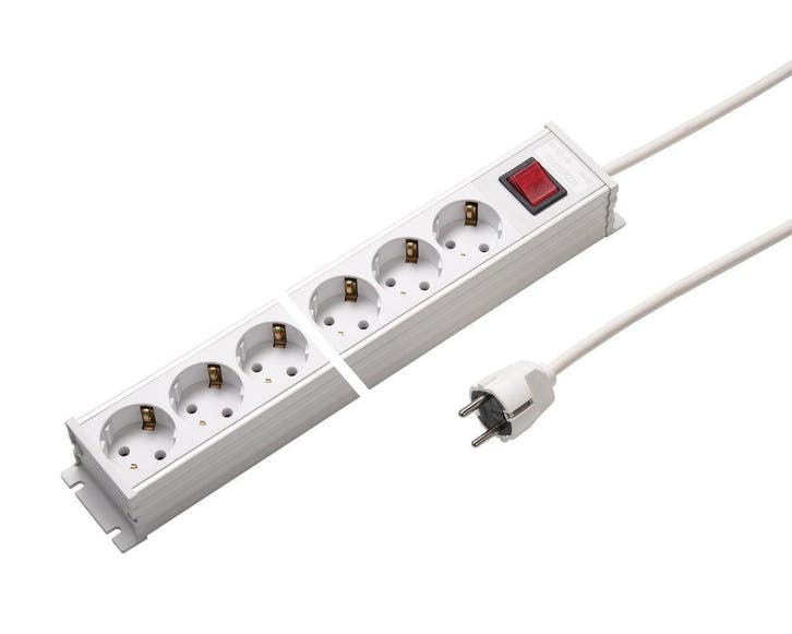 Martin Kaiser 4-Weg Stopcontactstrip Schakelaar Rolluik 1,5m, Doe-het-zelf en Bouw, Elektriciteit en Kabels, Verzenden