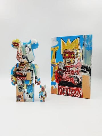 NO RESERVE Medicom Toy X Jean Michel Basquiat -