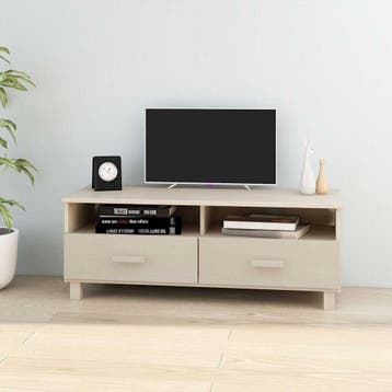 vidaXL Tv-meubel HAMAR 106x40x40 cm massief grenenhout, Verzenden