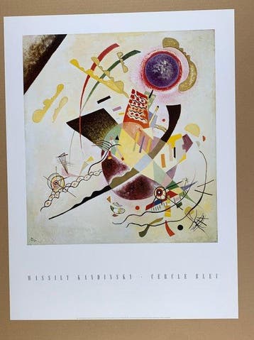 Wassily Kandinsky (1866-1944) - (after) - Cercle Bleu, 1922