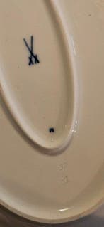 Meissen - Schotel - Porselein - Meissen - Elegante Zuppie