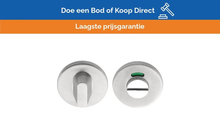 Bieden: Formani BASICS LBWC50 Toilet door Lock with Indicat, Watersport en Boten, Bootonderdelen, Ophalen of Verzenden