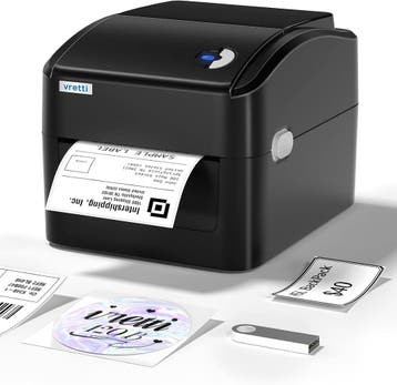 Vretti 4x6 Labelprinter | Retour Deal | Geen inkt nodig, Verzenden, Zo goed als nieuw, Etiket, Vretti