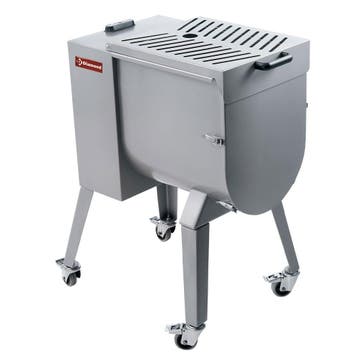 Vleesmenger | RVS | 50 kg | Onderstel | Op Wielen | 1.46kW, Verzenden, Nieuw in verpakking