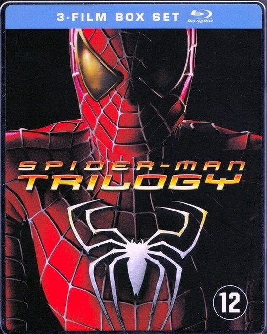 Spider-man trilogy steelbook (blu-ray tweedehands film), Cd's en Dvd's, Blu-ray, Ophalen of Verzenden