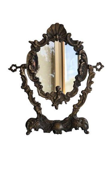 Miroir de table - Bronze