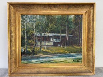 Risto Vuolas - Risto Vuolas. Summer cottage on the shore.