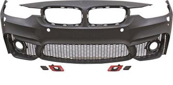 EVO M3 Look Met PDC Voorbumper BMW 3 Serie F30 F31 B0353