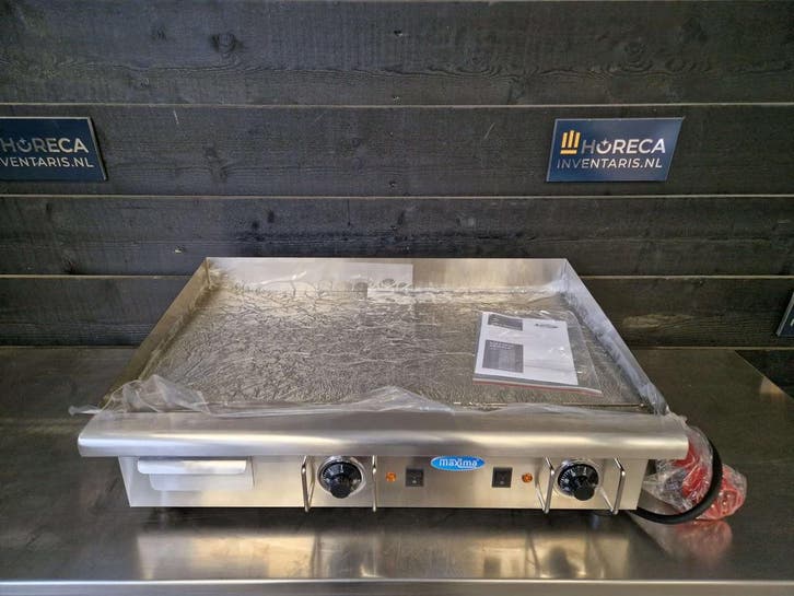 Grillplaat | Bakplaat | Glad | 73 cm | incl. Opvangbak |, Zakelijke goederen, Horeca | Keukenapparatuur, Gebruikt, Fornuis, Frituur en Grillen