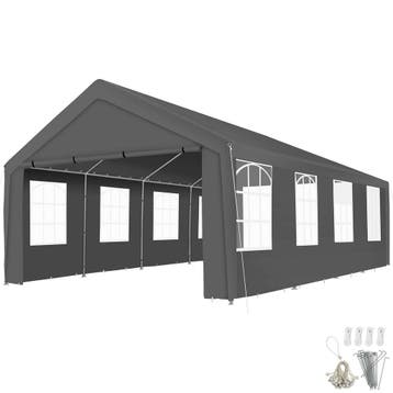 Partytent Mammut 8x4m met plug-in systeem, Verzenden, Nieuw