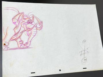 Walt Disney - Dessin danimation original (40 x 29 cm) - The, Verzamelen, Nieuw
