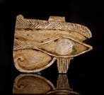 Oude Egypte, Zeldzaam grote faience Udjat - 10.5 cm
