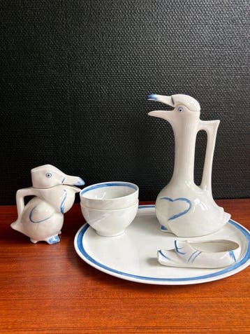 Theodore Haviland - Koffie- en theeservies (6) - Porselein -