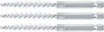 Bgs Technic Borstelschijf 9 mm 6,3 mm (1/4) 3-dlg, Verzenden, Nieuw